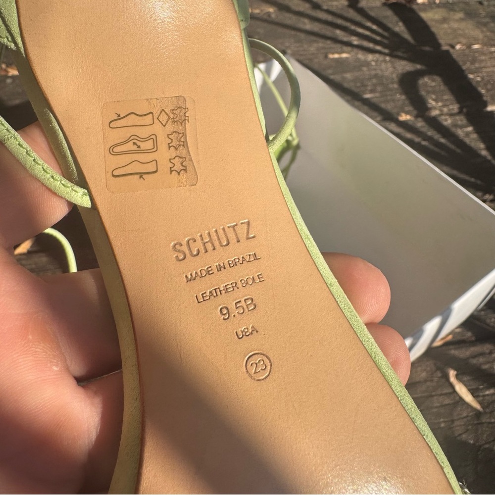 SCHUTZ Alissa Heel Sandals Sz 9,5 - Picture 11 of 16